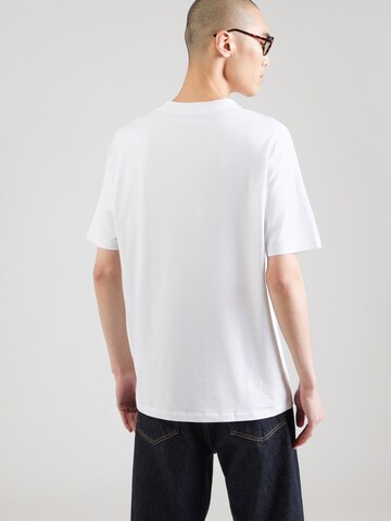 Karl Lagerfeld Μπλουζάκι σε λευκό: πίσω