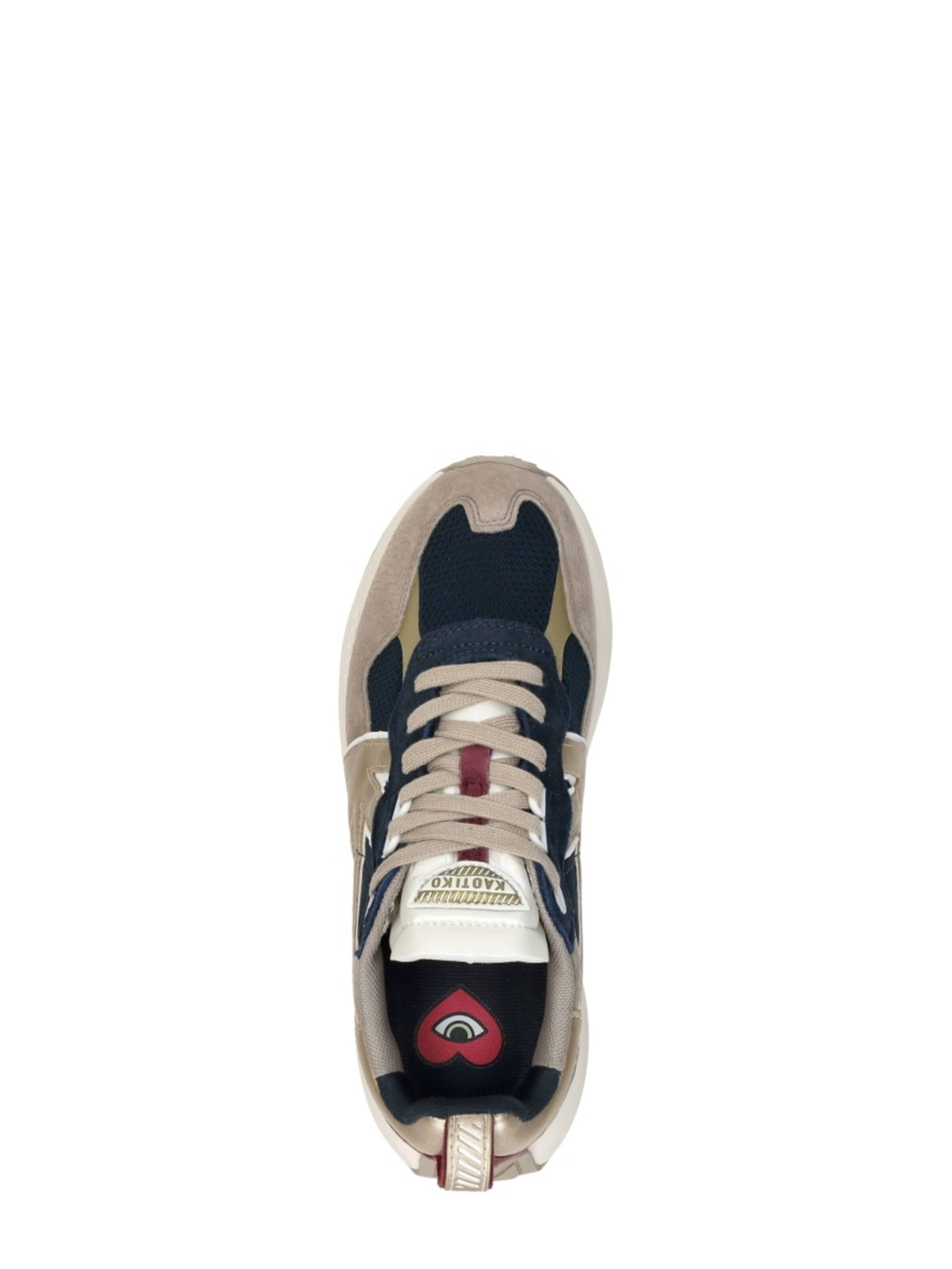 Kaotiko Sneakers laag 'Detroit Glam' in Grijs