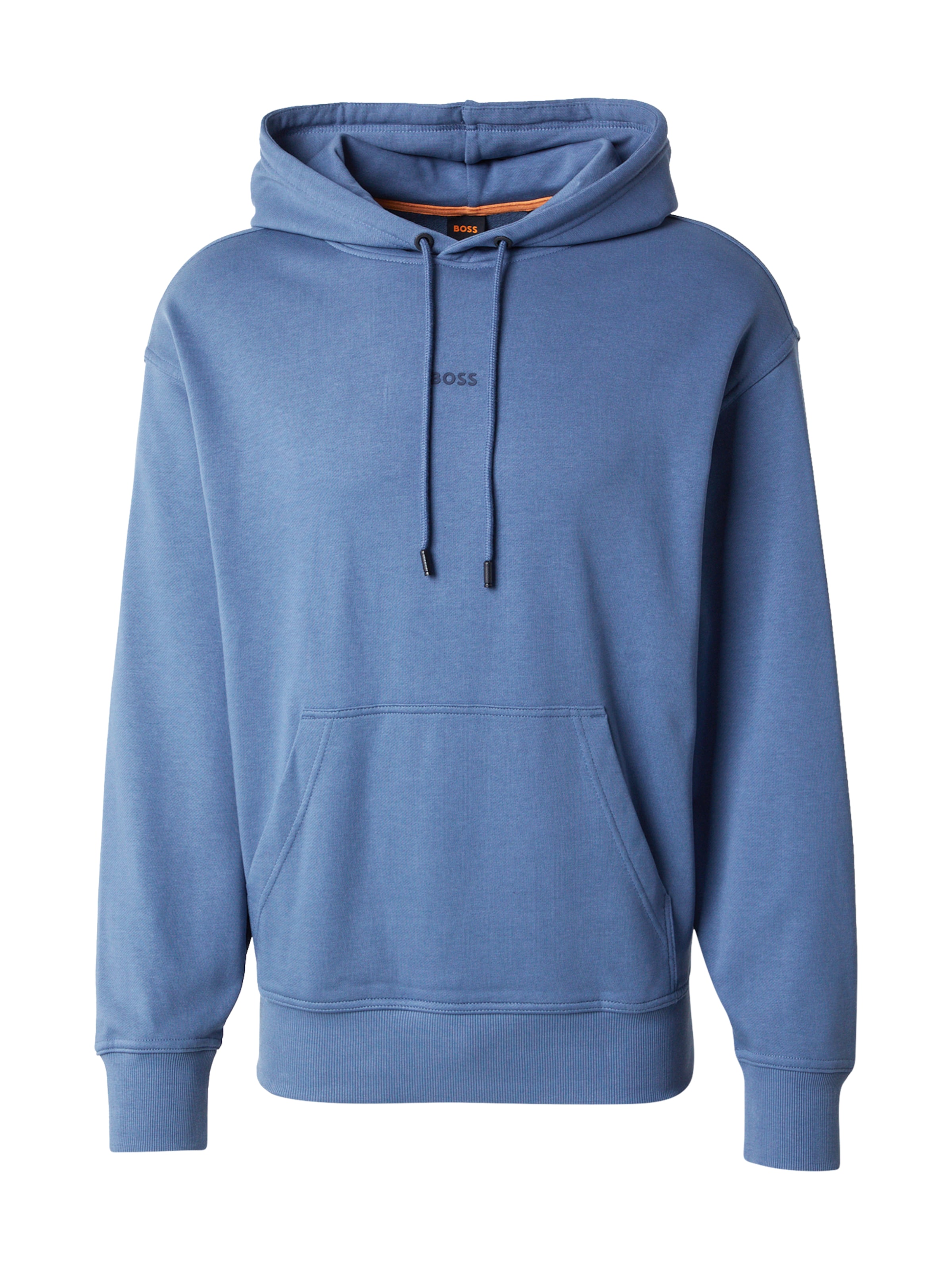 BOSS Bluzka sportowa 'WeSmallhood' w kolorze niebieski: przód