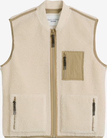 Marc O'Polo DENIM Bodywarmer in Beige: voorkant