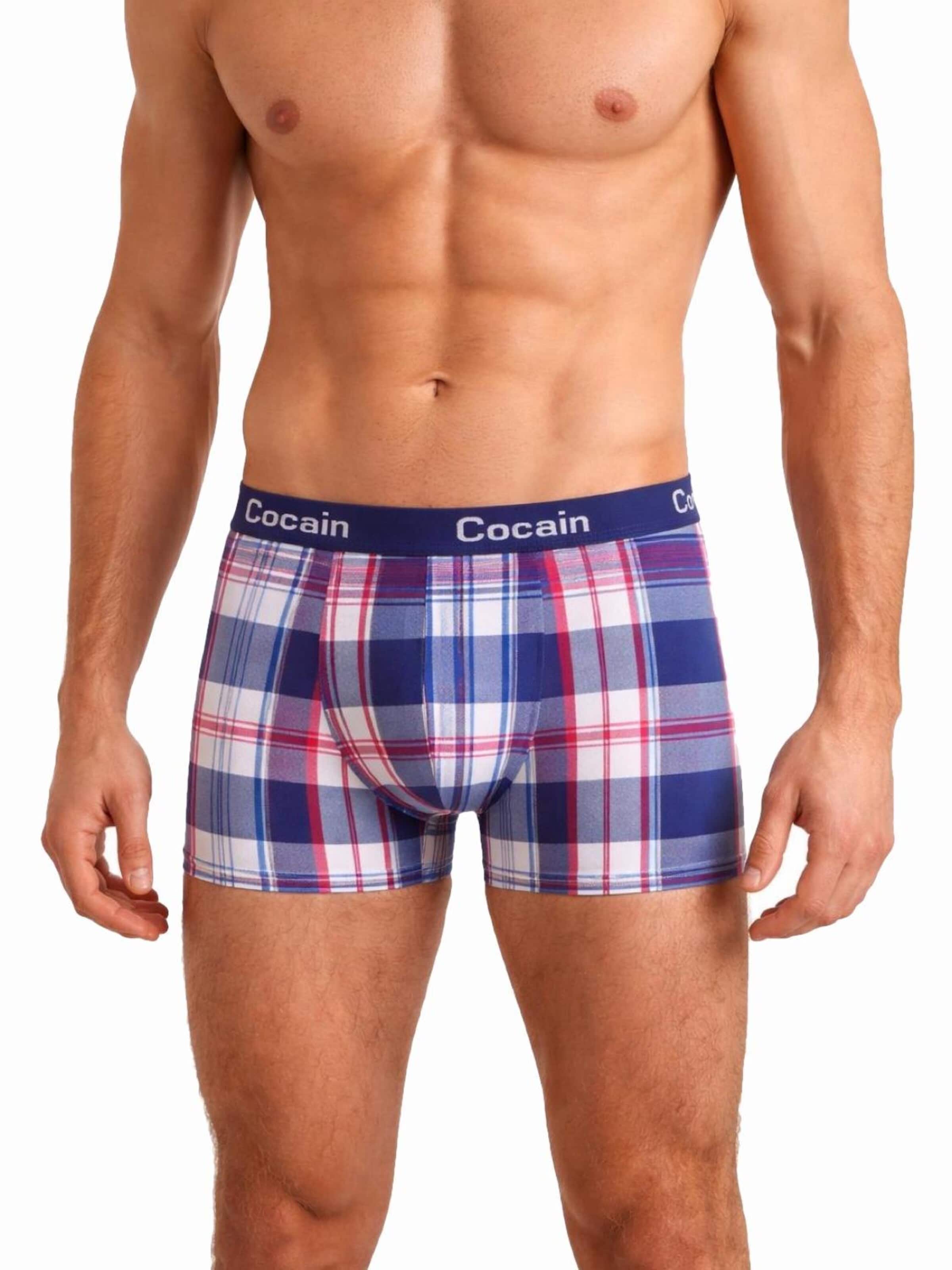 Cocain Underwear Boxer shorts 'kariert' in Mixed colors: front