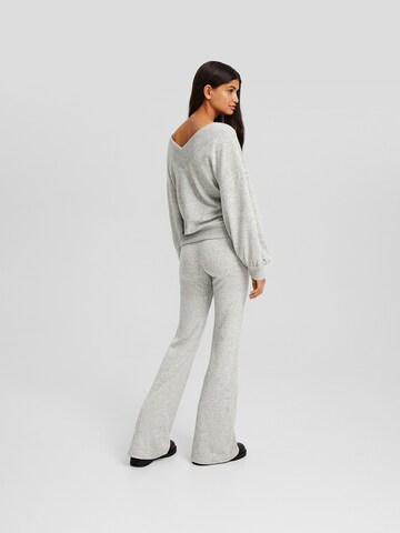 Bershka Sweater in Grey