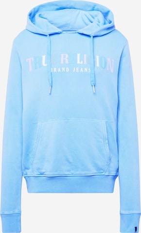 True Religion - Sweatshirt em azul: frente