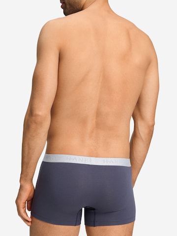 Hanro Boxershorts ' Cotton Essentials ' in Blauw