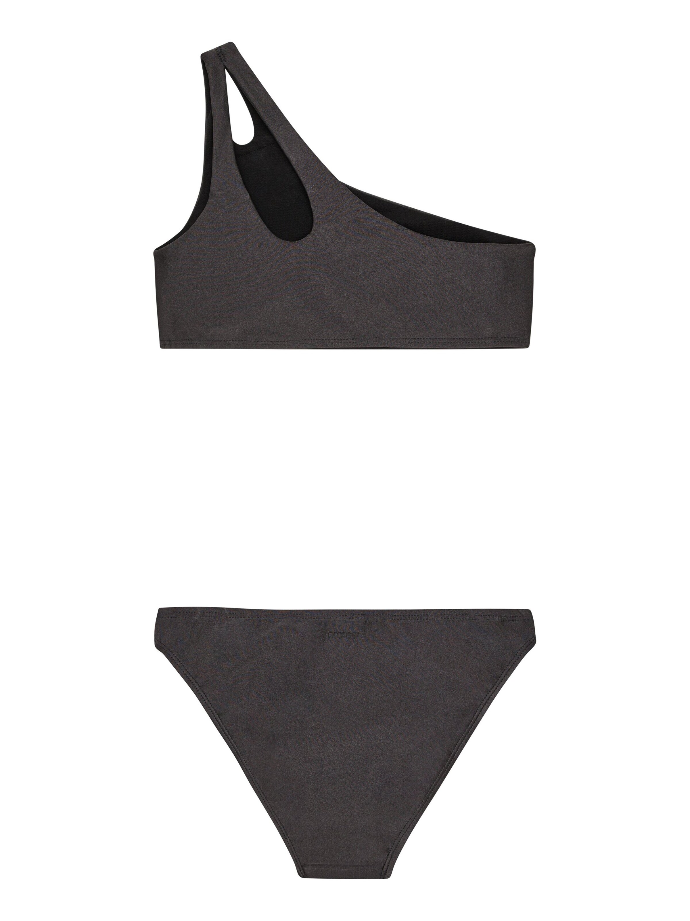 PROTEST Bustier Bikini 'PRTYeah JR'‌‌‌‌‌‌‌ in Grau