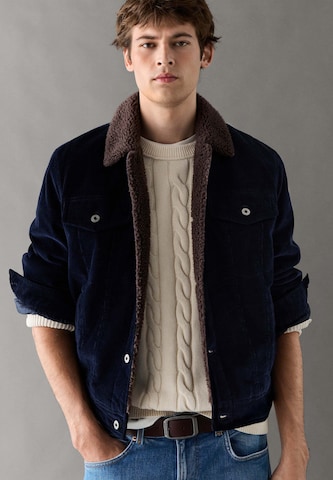 Pepe Jeans - Chaqueta de entretiempo 'Bamford' en azul: frente