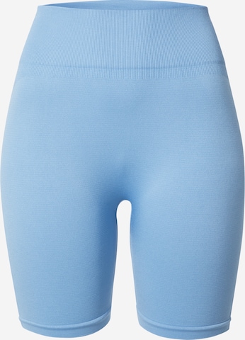 ABOUT YOU x Sofia Tsakiridou Skinny Pants 'Elisa' in Blue: front