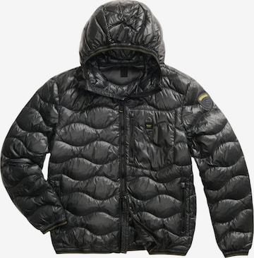 Palton de iarnă 'Wave' de la Blauer.USA pe negru: față