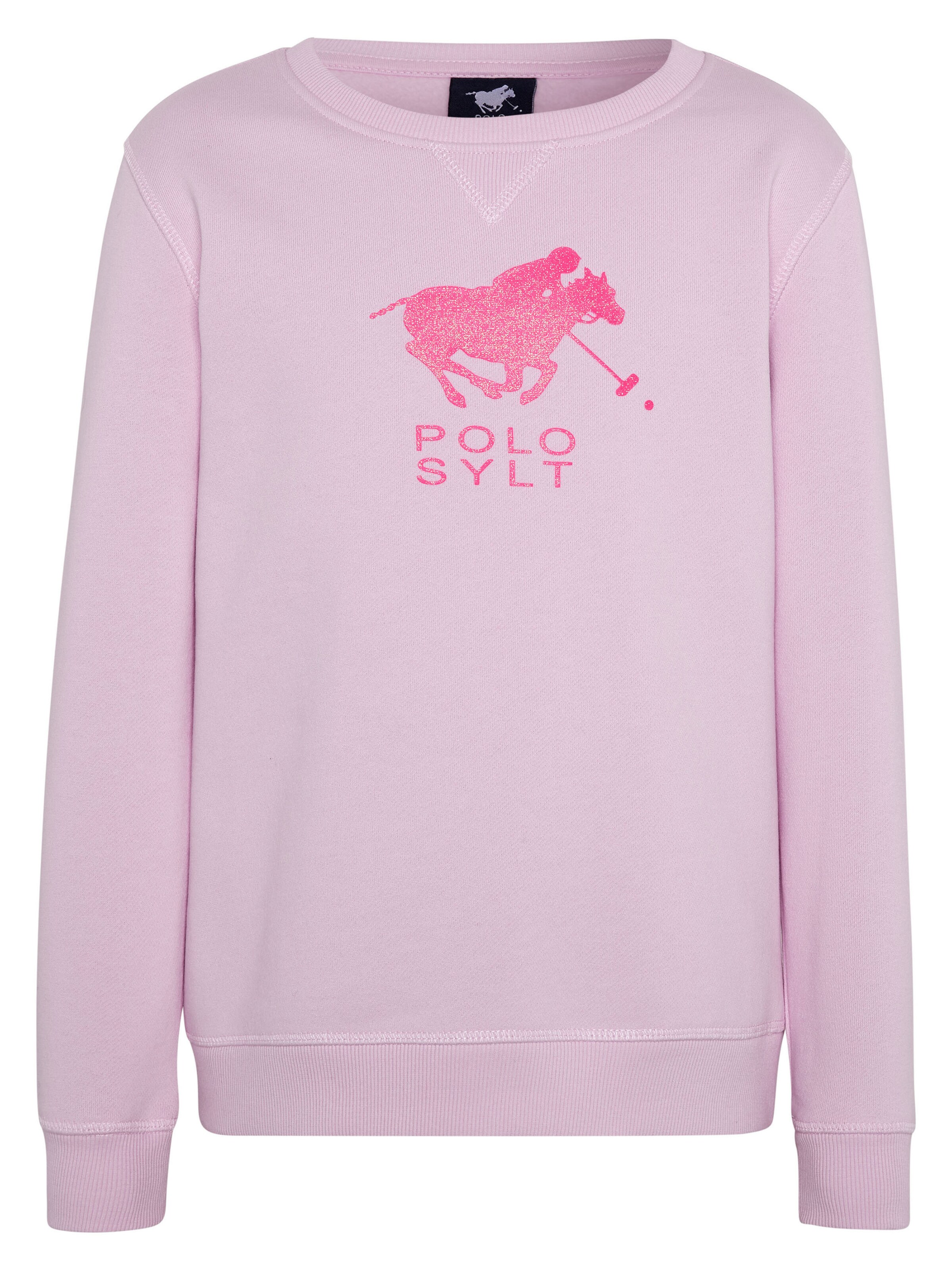 Polo Sylt Sweatshirt in Pink: Vorderseite