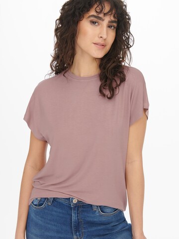 JDY T-Shirt 'Nelly' in Lila