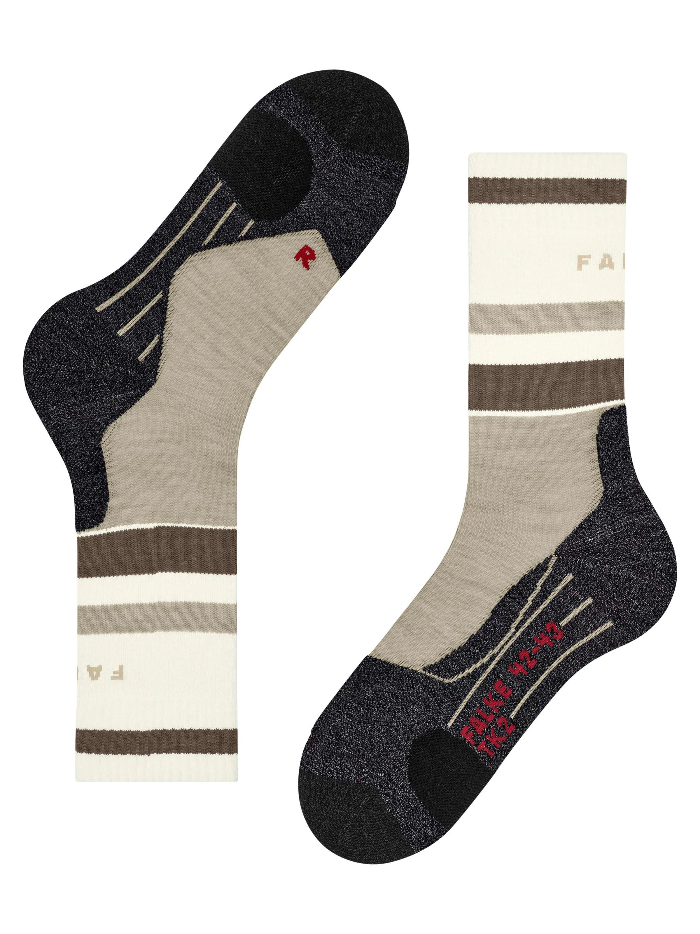 FALKE Sportsocken 'TK2 Explore Compression'‌‌‌‌‌‌‌ in Beige