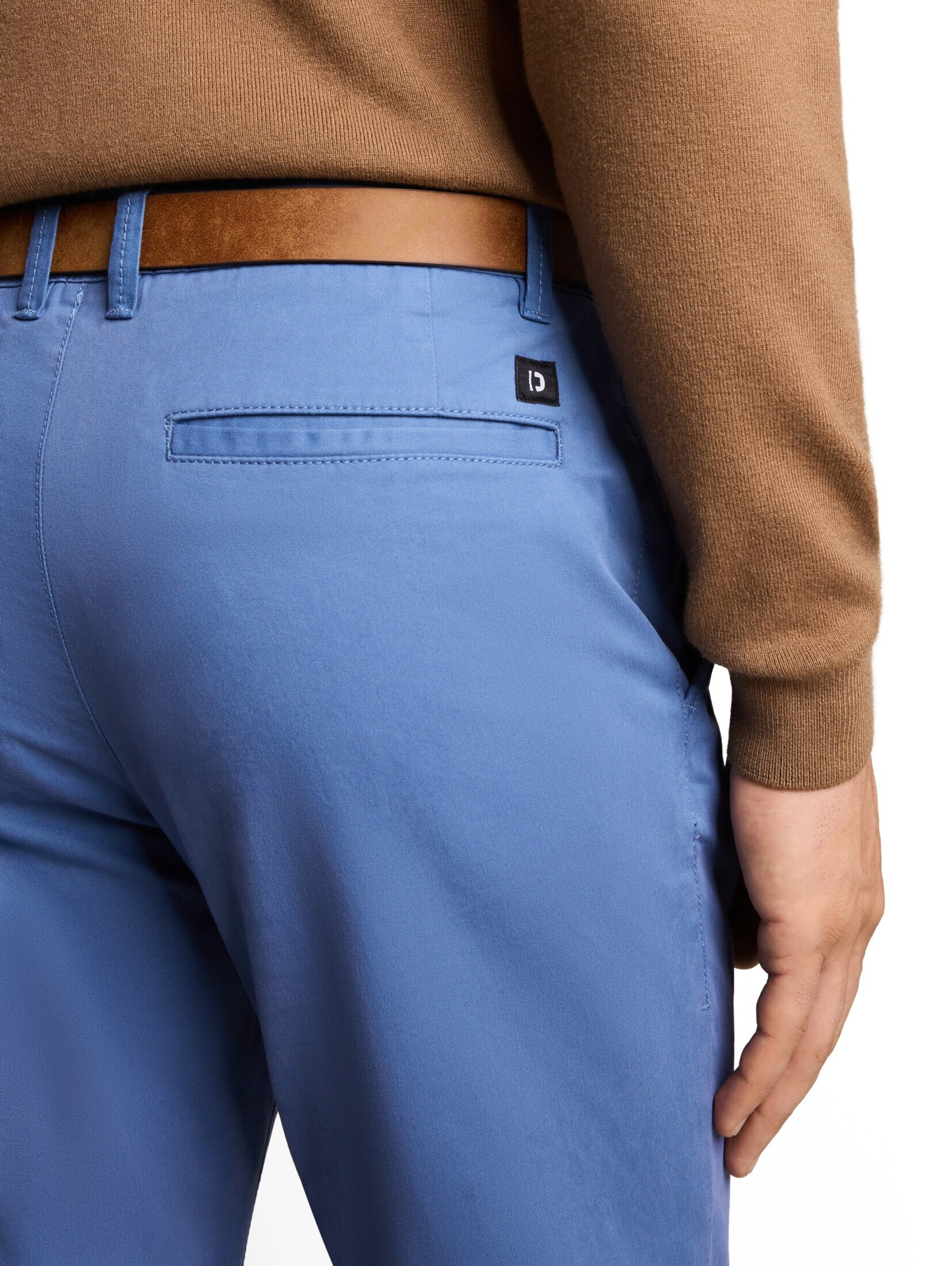 TOM TAILOR DENIM Slimfit Broek in Blauw