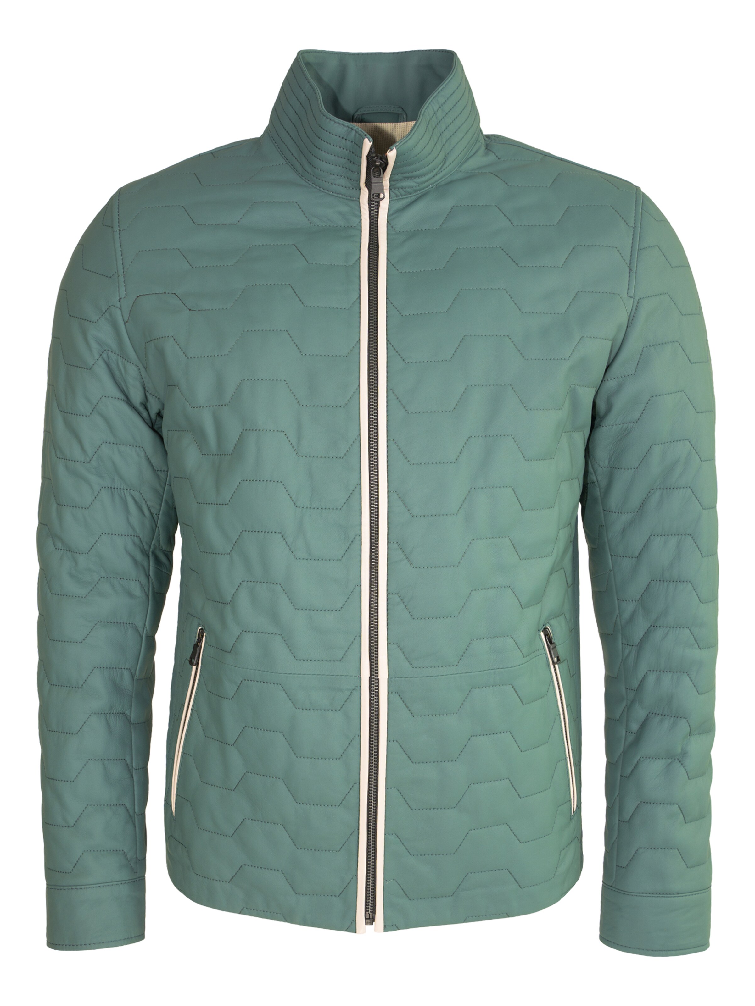 LOLUS Jacke 'Chris' in Grün: Vorderseite