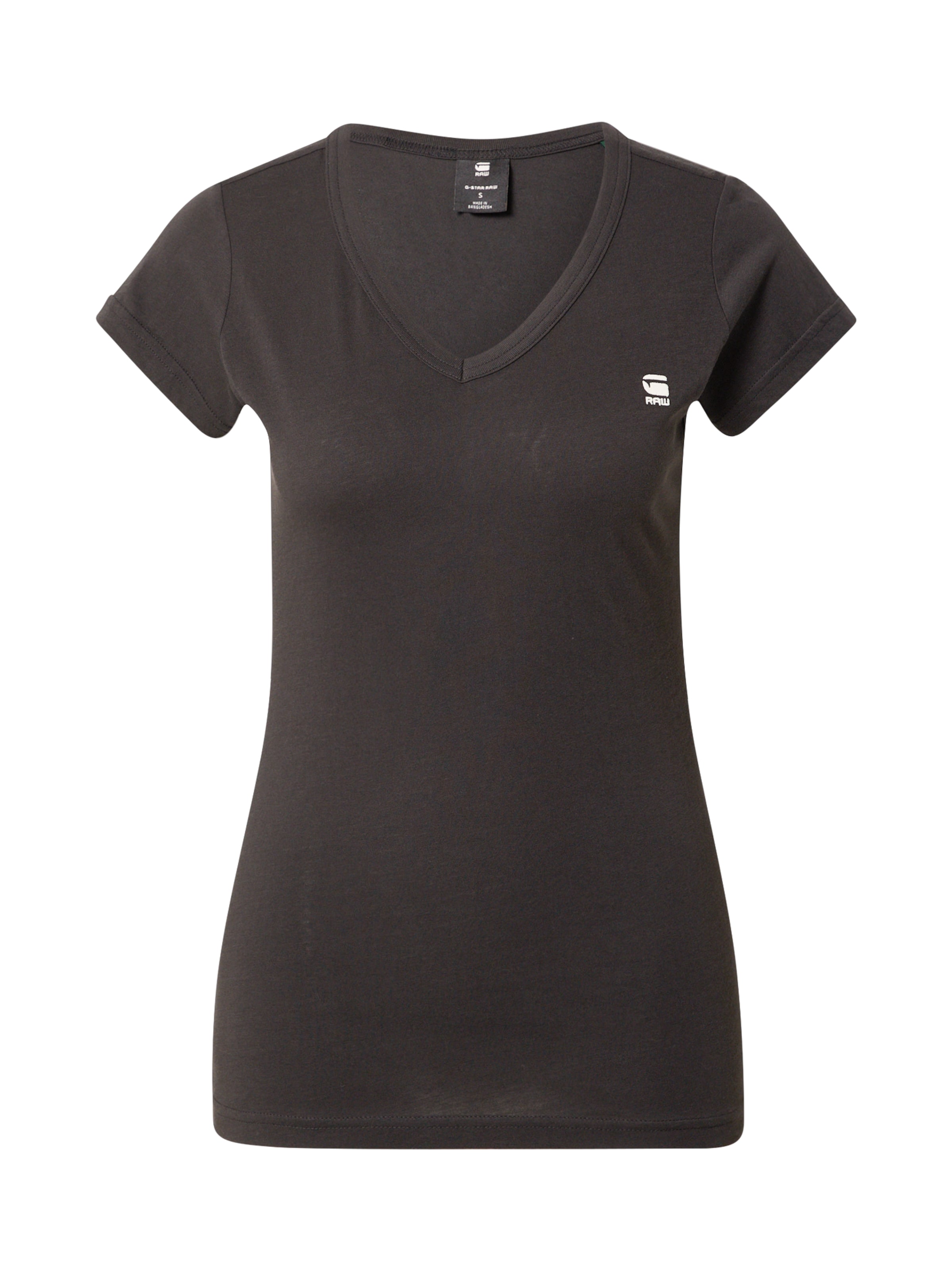 G-STAR Тениска 'Eyben' в кафяво: отпред