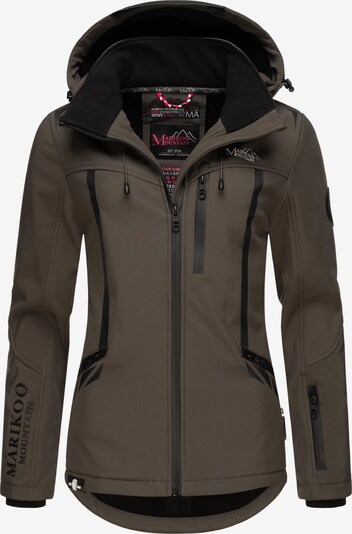 MARIKOO Winter Jacket in Brown / Black, Item view