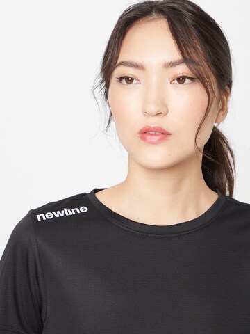 Newline Sportshirt in Schwarz