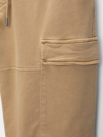 Pull&Bear Loosefit Cargobroek in Beige