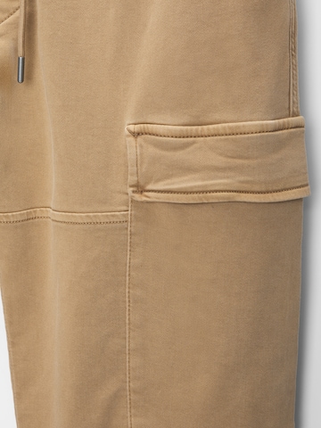 Pull&Bear Ohlapna forma Kargo hlače | bež barva