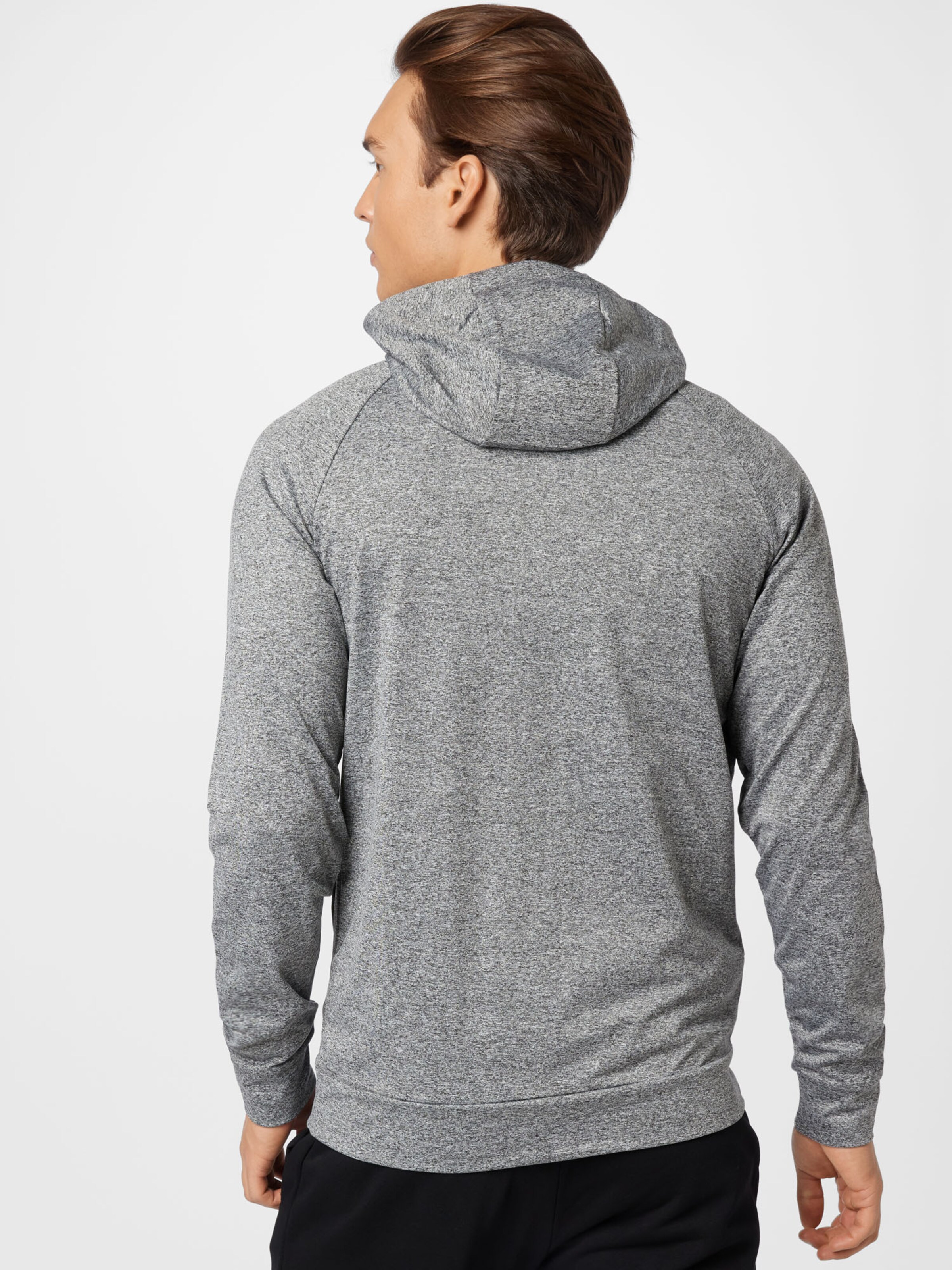Männer Sportbekleidung 4F Sportsweatjacke in Graumeliert - ME21079 Männer Sportbekleidung 4F Sportsweatjacke in Graumeliert - ME21079