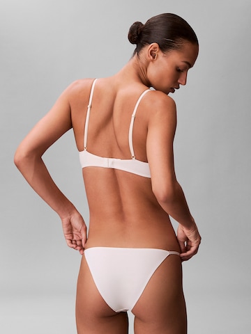 Calvin Klein T-shirt Bra in Beige