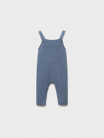 MANGO KIDS Regularen Hlače z naramnicami 'YORK1' | modra barva
