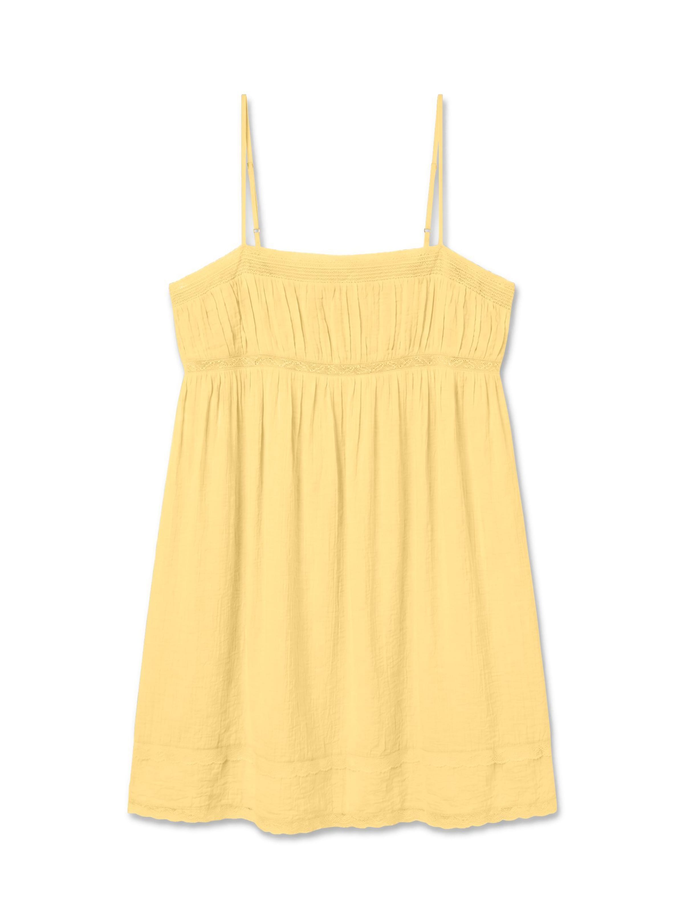 VERO MODA Zomerjurk 'VMSia' in Geel: voorkant