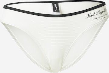 Slip bikini 'Hotel Karl' di Karl Lagerfeld in beige: frontale