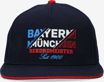FC BAYERN MÜNCHEN Athletic Cap 'FC Bayern München' in Blue: front