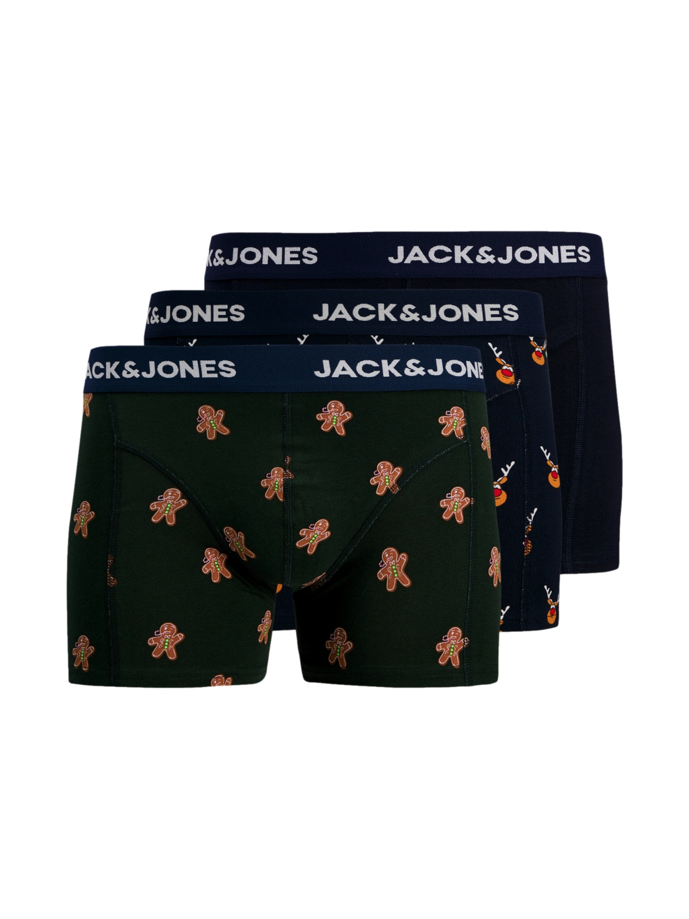 mėlyna Jack & Jones Junior Apatinės kelnaitės 'JACGATE DEER': priekis