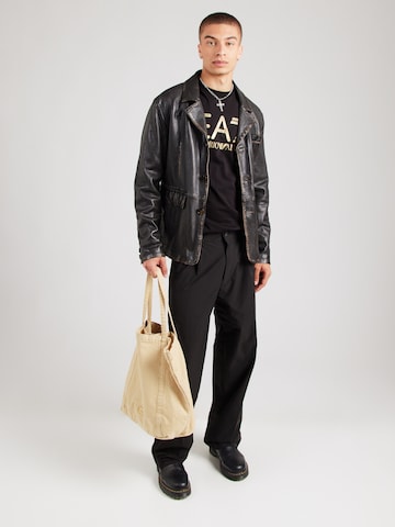 Tricou de la EA7 Emporio Armani pe negru