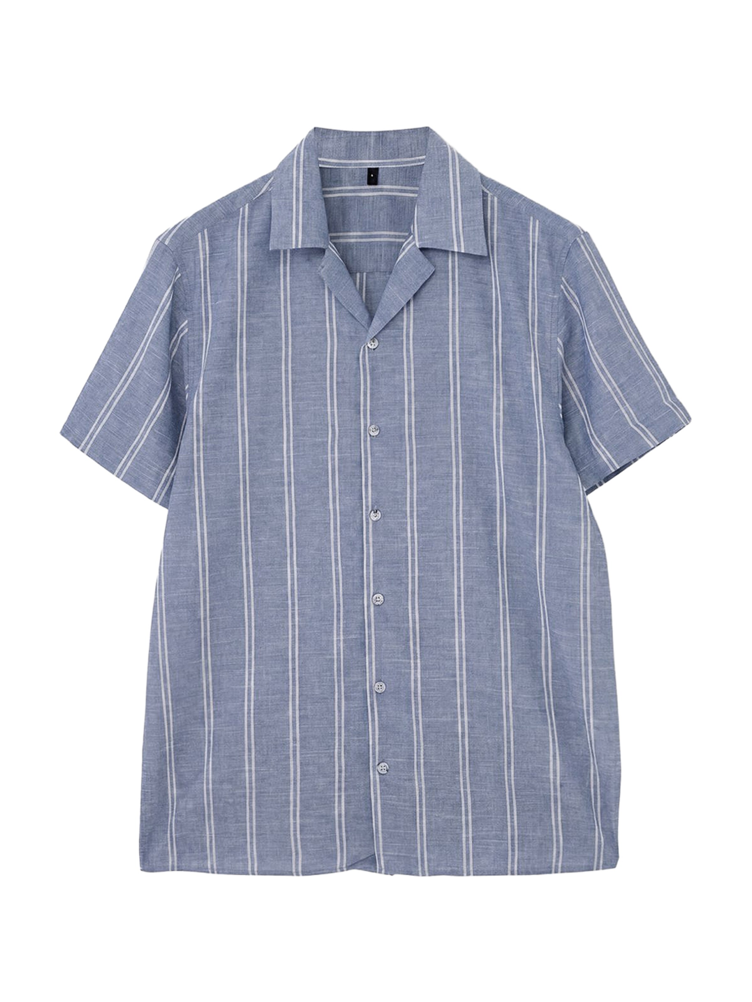 Trendyol Button Up Shirt in XS in Blue, Item view