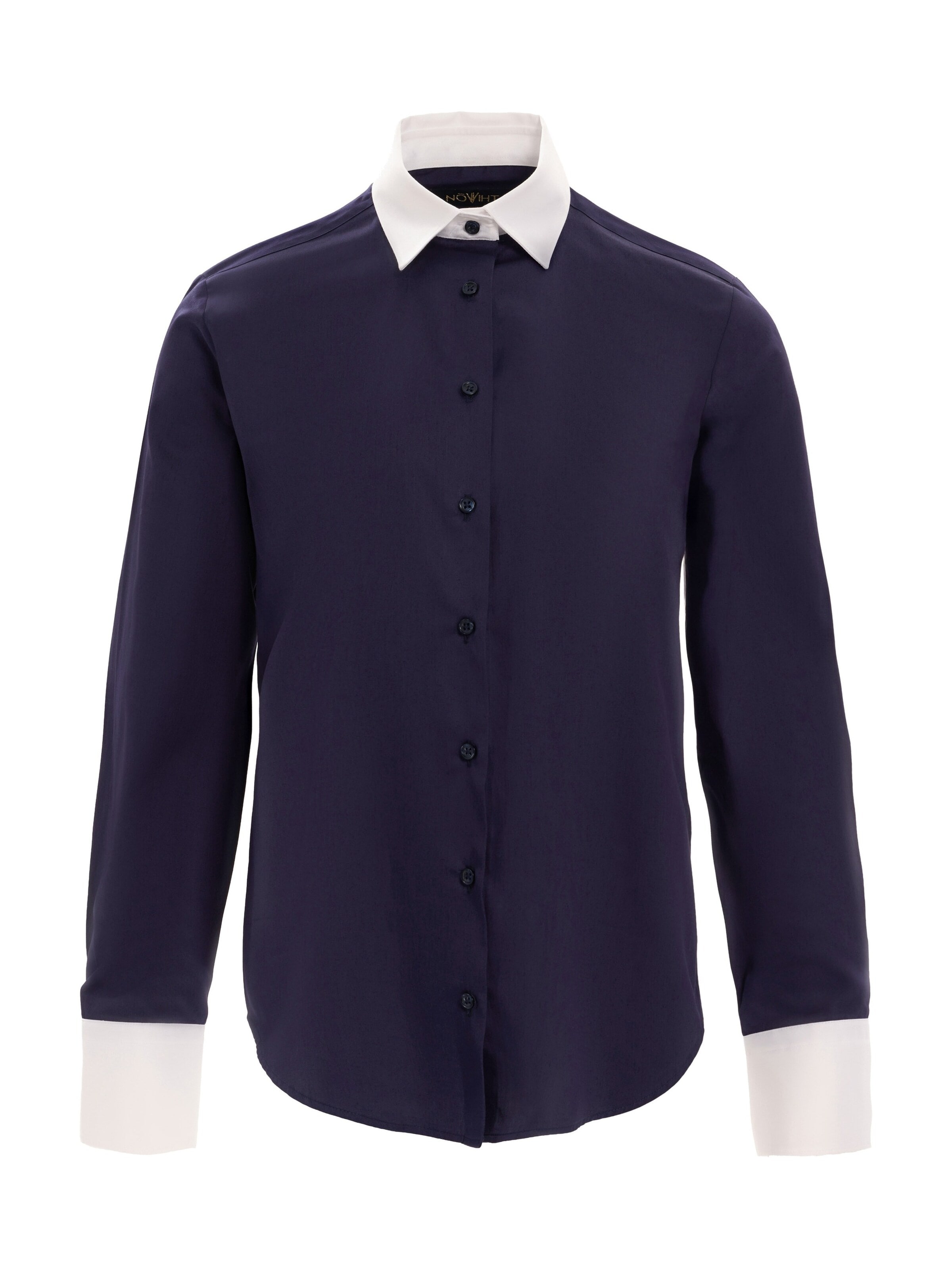 Camicia da donna 'Yolande' di NOWIHT in blu: frontale