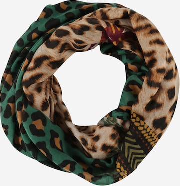 CODELLO Tube Scarf in Green: front