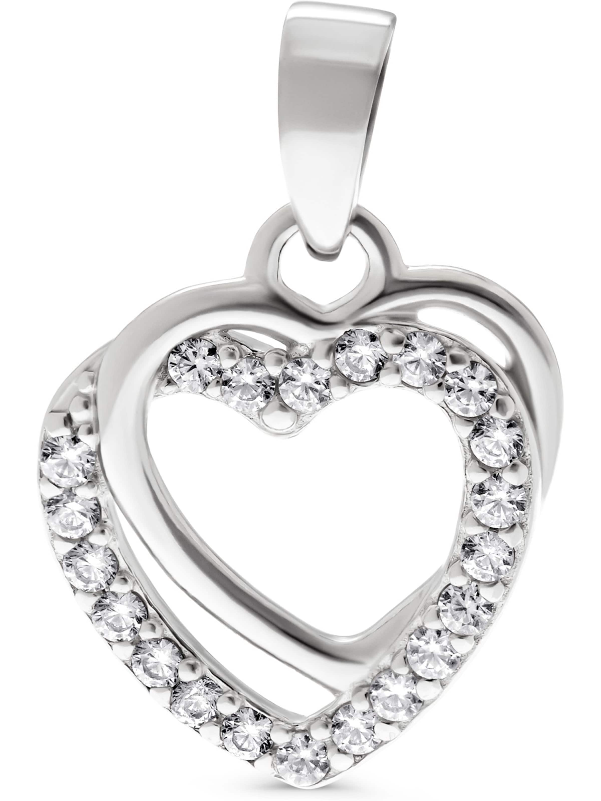 FAVS Anhänger in silber, Produktansicht