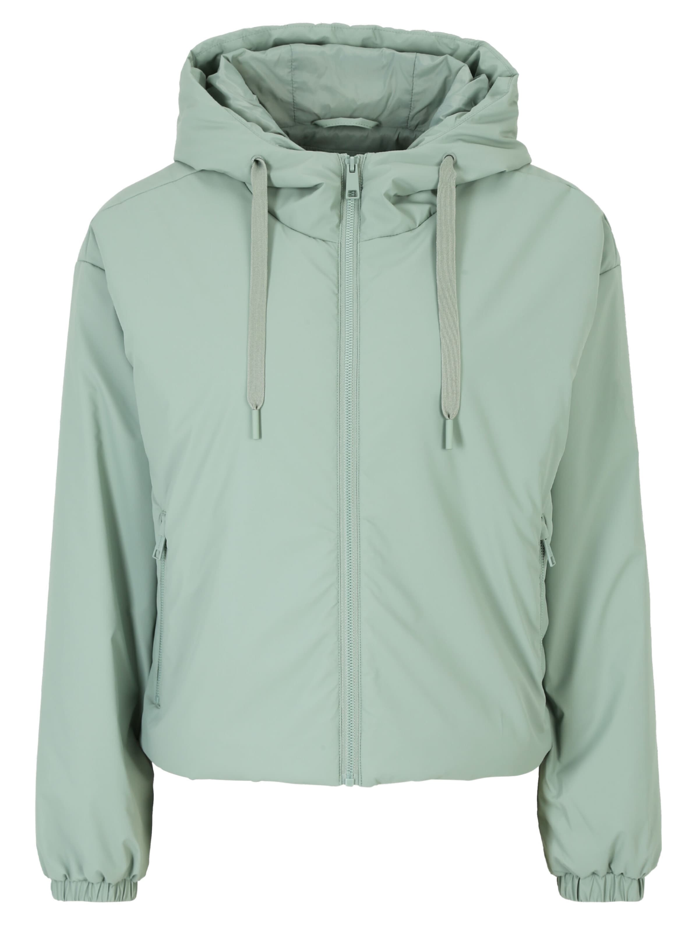 New View Tussenjas 'Pam' in Groen: voorkant