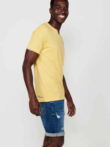 T-Shirt KOROSHI en jaune