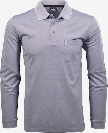 Ragman Shirt in Blauw: voorkant