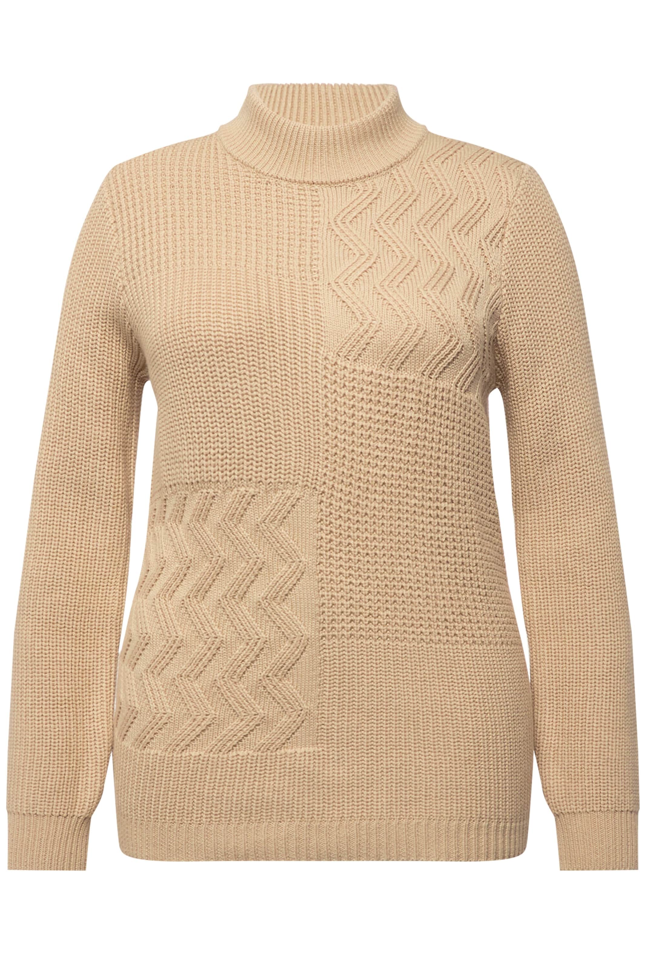 LAURASØN Pullover in Beige: Vorderseite