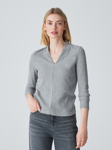 OPUS Shirt 'Somoko' in Grey: front