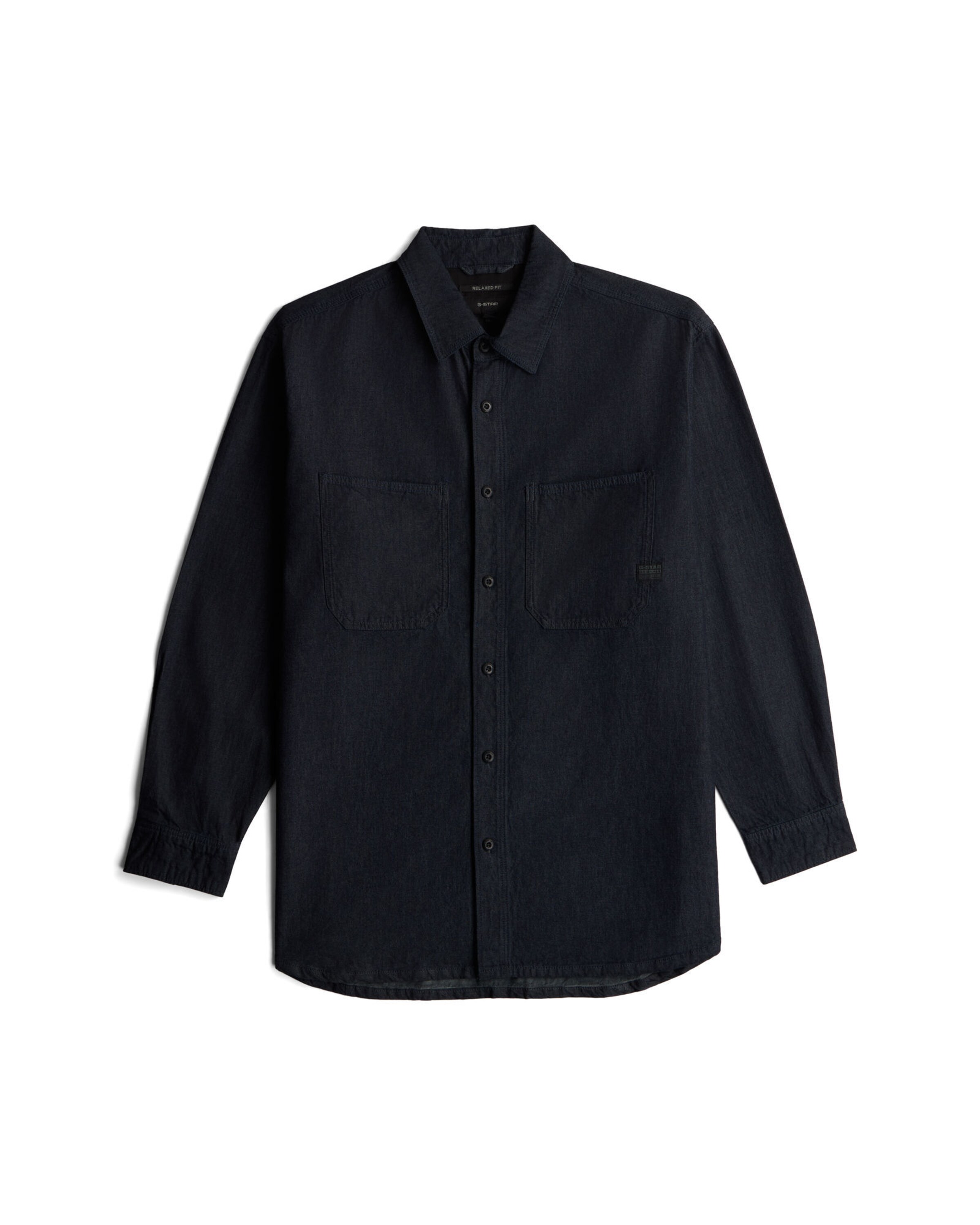 G-STAR Regular fit Zakelijk overhemd ' ' in Blauw: voorkant