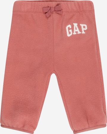 GAP - Tapered Calças em rosa: frente