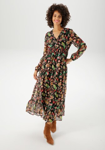 Aniston CASUAL Dress in Black: front