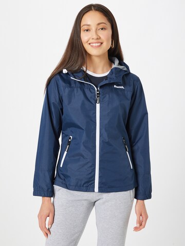 BENCH Performance Jacket 'Tyra' in Blue: front