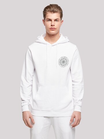 Sweat-shirt F4NT4STIC en blanc : devant