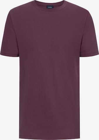 T-Shirt ' Serie Relax Tuned ' Mey en rouge : devant