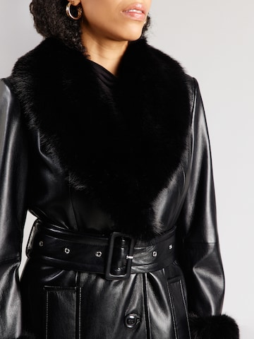 STAND STUDIO Övergångskappa 'Estella' i svart