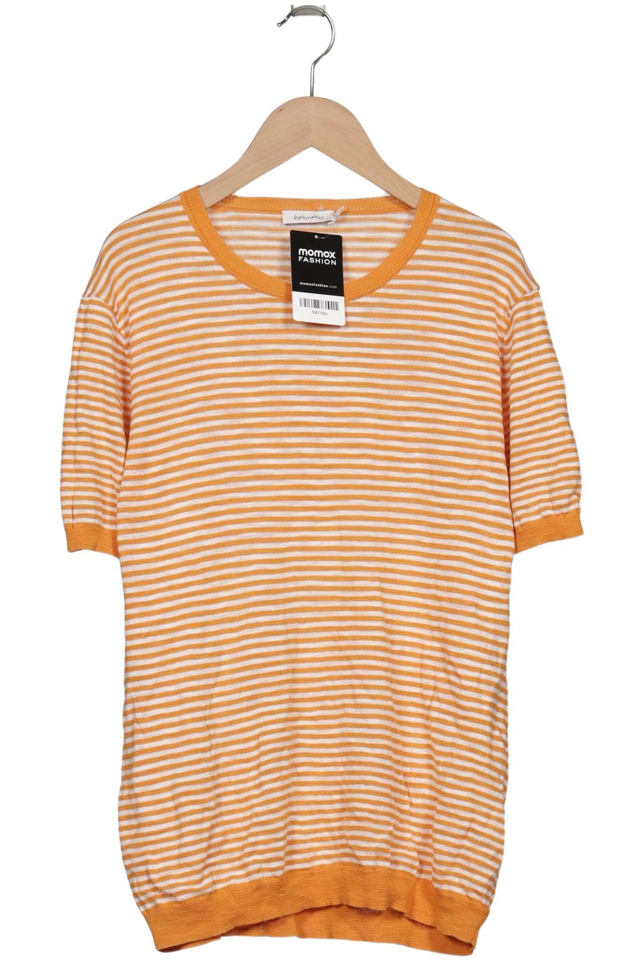 hessnatur Sweater & Cardigan in XL in Orange: front