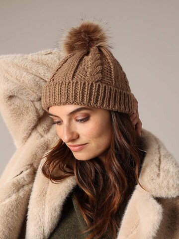 Bonnet ' Praloup' Deeluxe en marron