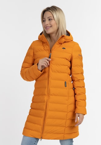 Schmuddelwedda Wintermantel 'Halee' in Orange: predná strana