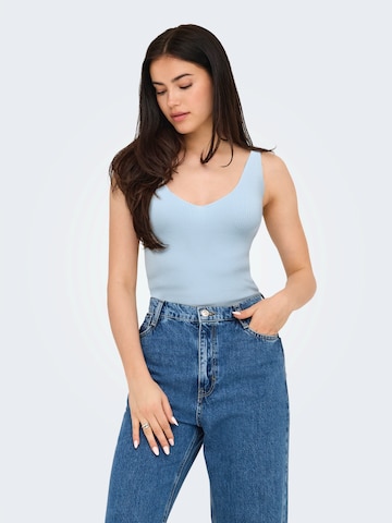 Tops en tricot 'JDYNANNA' JDY en bleu : devant